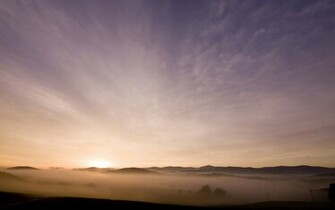Misty Morning Wallpaper