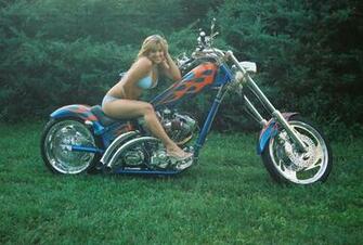 Chopper Custom Moto Wallpaper