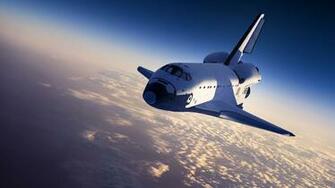 Wallpaper Of Cloud Space Shuttle Background HD Image