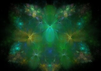 Pretty In Green Wallpaper