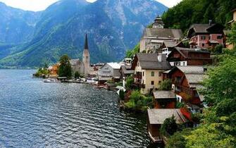 Bad Goisern Sterreich Wallpaper HD Widescreen Bild St Dte F R