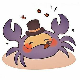 Shou Bushmedicine Spycrab Found A Tiny Hat Is Happy
