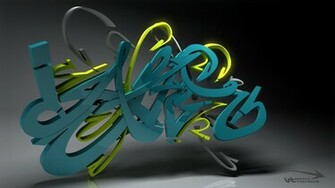 Graffiti Technica Wallpaper