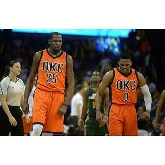 Kevin Durant And Russell Westbrook Wallpaper