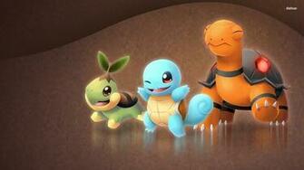 Squirtle Turtwig Pokemon Wallpaper Anime
