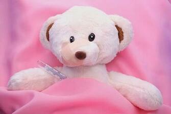 Ill Teddy Bear Pink Background Bears Jpg