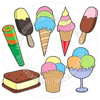 Wallpaper Ice Cream Cartoon