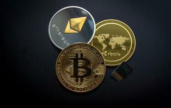 Wallpaper Coins Bitcoin Ripple Eth Btc Xrp Ethereum