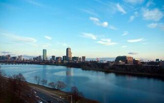 Charles River In Boston Full HD Desktop Wallpaper 1080p