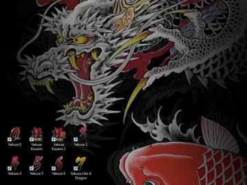New Yakuza Icons And Wallpaper For The Remastered Collection