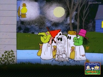 The Great Pumpkin Peanuts Wallpaper