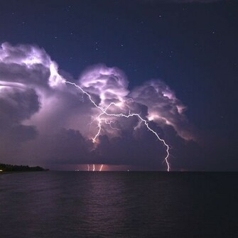 Island Storm Wallpaper