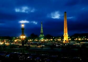 Paris At Night Wallpaper