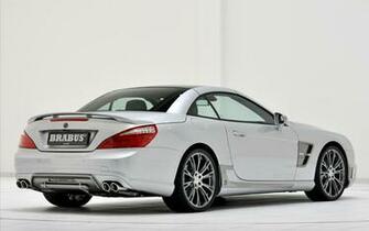 Brabus Mercedes Sl Roadster Widescreen Exotic Car