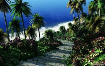 Wallpaper Nature 3d Landscape Desktop