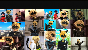 Cat Noir Desktop Wallpaper