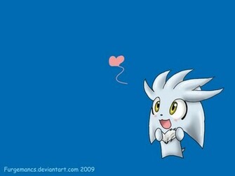 Chibi Silver The Hedgehog Wallpaper