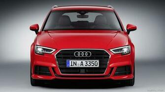 Audi A3 Sportback Color Tango Red Front HD Wallpaper
