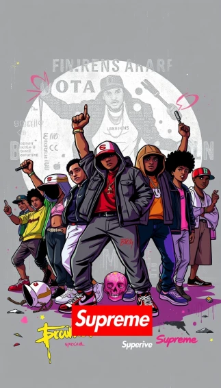 Boondocks Supreme Wallpaper