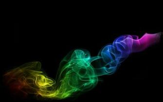 Wallpaper Colorful Smoke