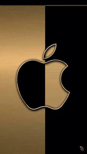 Black And Gold iPhone Wallpaper Official