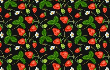 Wallpaper Berries Strawberry Flowers Image For Desktop Section