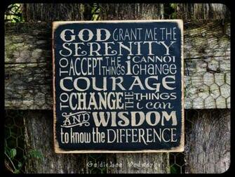 Serenity Prayer Wallpaper