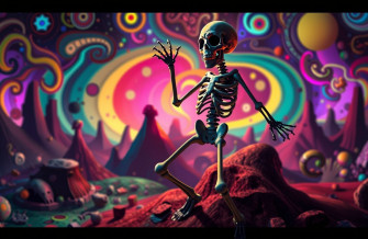 Live Skeleton Wallpaper