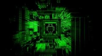 Android Robot Wood HD Wallpaper Background