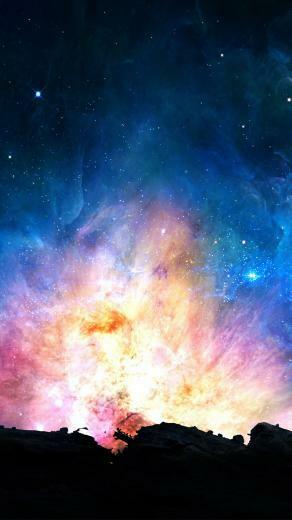 Galaxy Power iPhone Wallpaper Plus HD