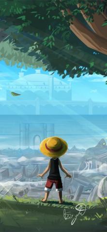 Monkey D Luffy One Piece Art Samsung Galaxy Note iPhone