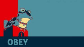 Hypnotoad Obey Wallpaper