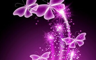 Wallpaper Purple Butterflies HD Expert