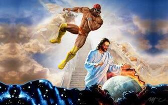 Macho Man Randy Savage Jesus Wallpaper