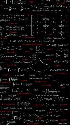 Pin Mathematical Equations Wallpaper