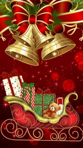 On Christmas Merry Wallpaper