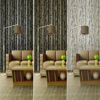 Birch Tree Woods Branches Jungle Forest Print 10m Wallpaper Roll Decor