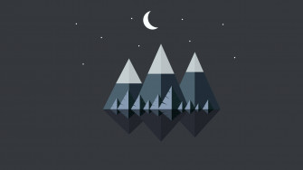 Minimal Dark iPhone Wallpaper