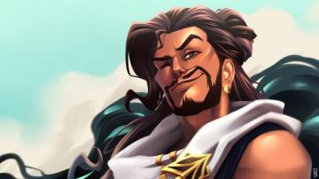 Akshan League Of Legends HD Wallpaper Background Image
