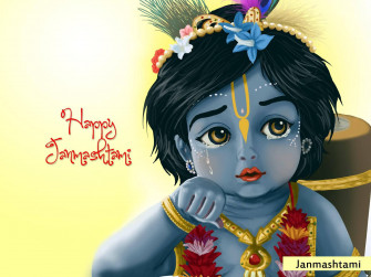 Little Krishna HD Wallpaper