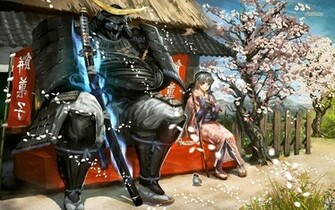 Geisha And Samurai Wallpaper Anime
