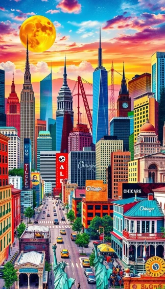 Us Cities Wallpaper