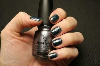 Antique Wallpaper Base Opi Ski Teal We Drop Stamp China Glaze