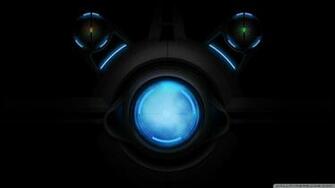 Blue Orb Wallpaper