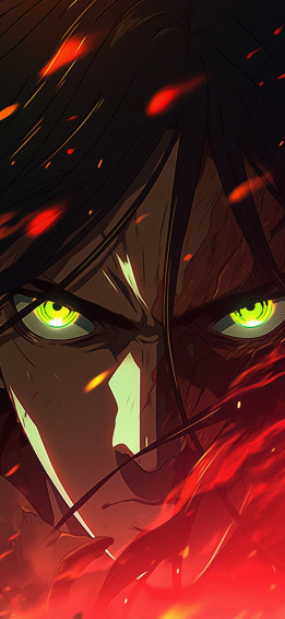 Aot Eren Yeager Epic Wallpaper Cool Anime iPhone