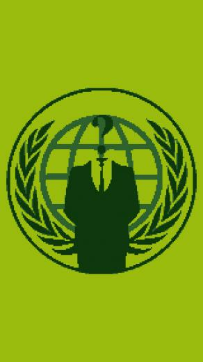 Anonymous iPhone Wallpaper