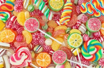 Sweet Bonbons Wall Mural Murals Your Way In Colorful