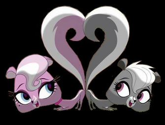 Littlest Pet Shop Mitzi And Pepper Vector By Russell04