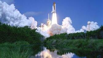 Wallpaper Launch Of Space Shuttle Atlantis X Widescreen