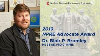 Alumnus Blair Bromley Chosen For Npre Advocate Award